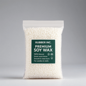 Rubber inc soy wax