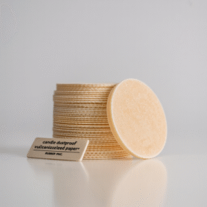 Candle dustproof  vulcanized paper