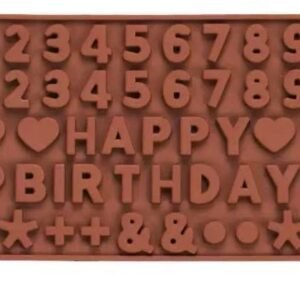 Celebration Slab Pro – Happy Birthday Silicone Candy & Chocolate Mold