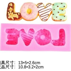 LOVE Letter Candy Silicone Mold