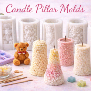 Pillar candle molds