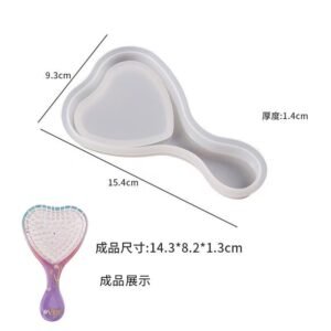 HeartGrip Resin Soap Tray Mold