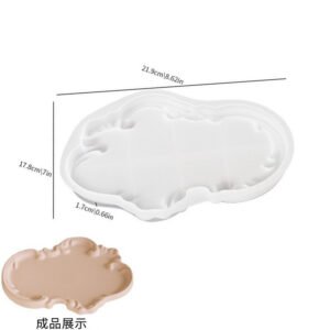 AquaWave Cloud Resin Mold