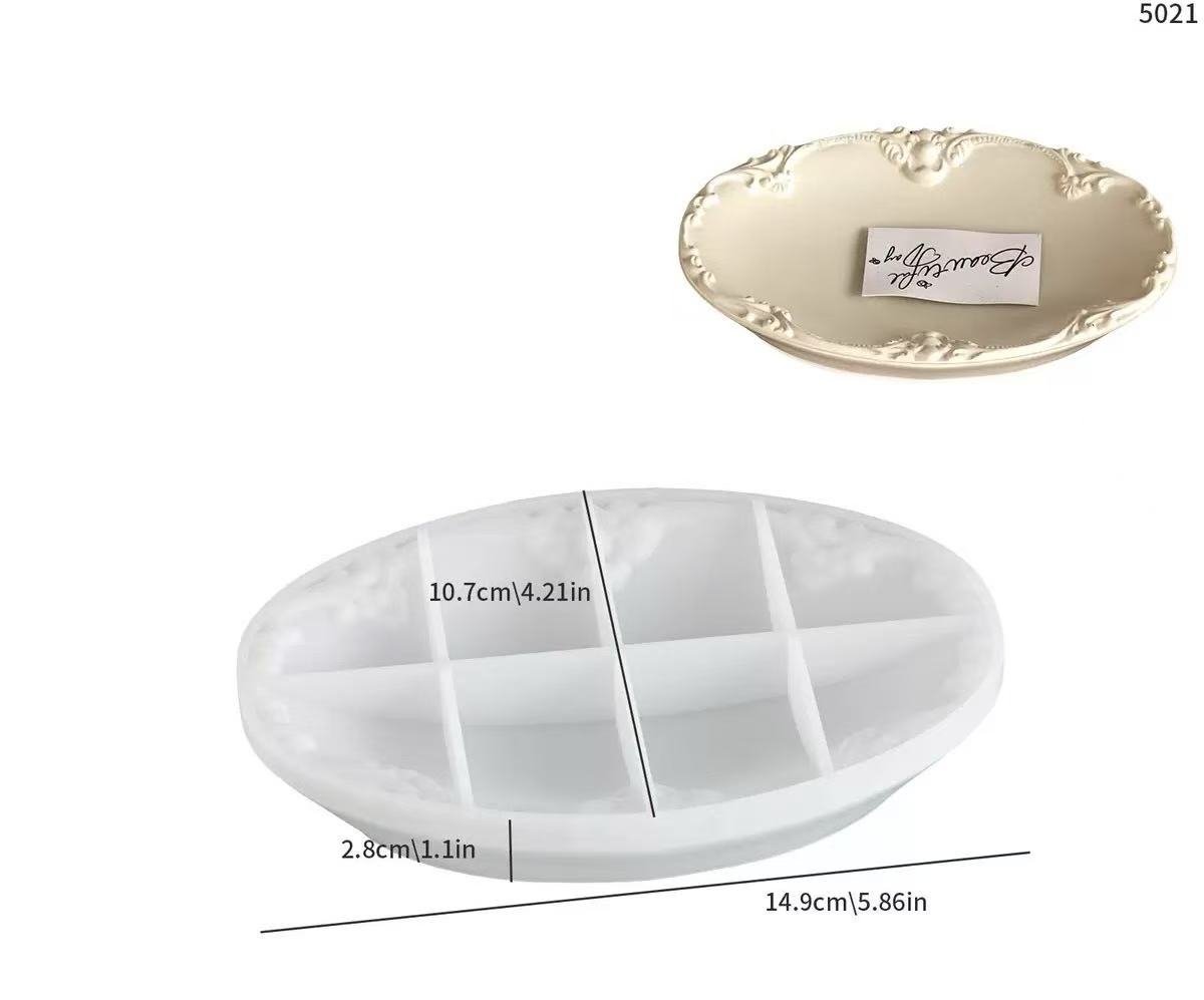 OceanRim Oval Resin Mold