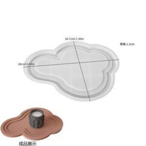 CloudWave Epoxy & Gypsum Tray Mold