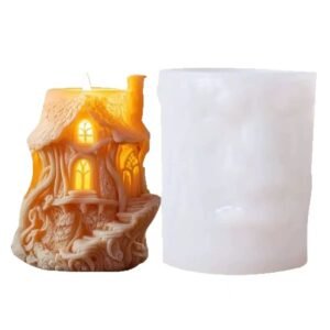 Fairy House Silicone Candle Mold