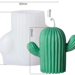 Cactus Shape Silicone Candle Mold