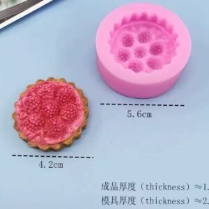 Mini Honeycomb Round Silicone Candle Mold