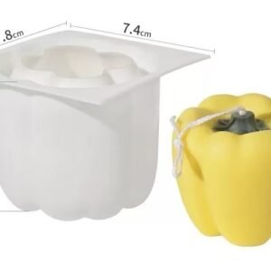 Bell Pepper Silicone Candle Mold