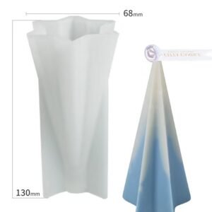 Christmas Cone Silicone Candle Mold