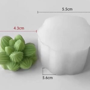 Round Cylinder Silicone Candle Mold