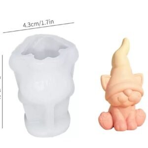 Gnome Character Silicone Candle Mold